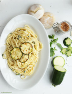 Vegetarische Spaghetti Carbonara