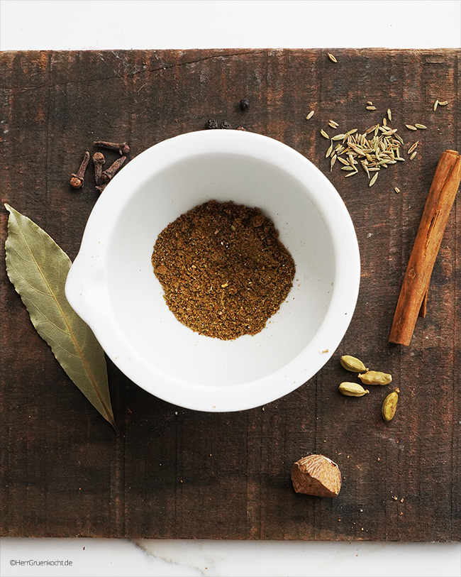 Garam Masala ganz einfach selber machen - von Herrn Grün